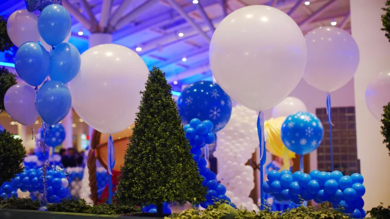 Ballondekorationen für unvergessliche Feiern.